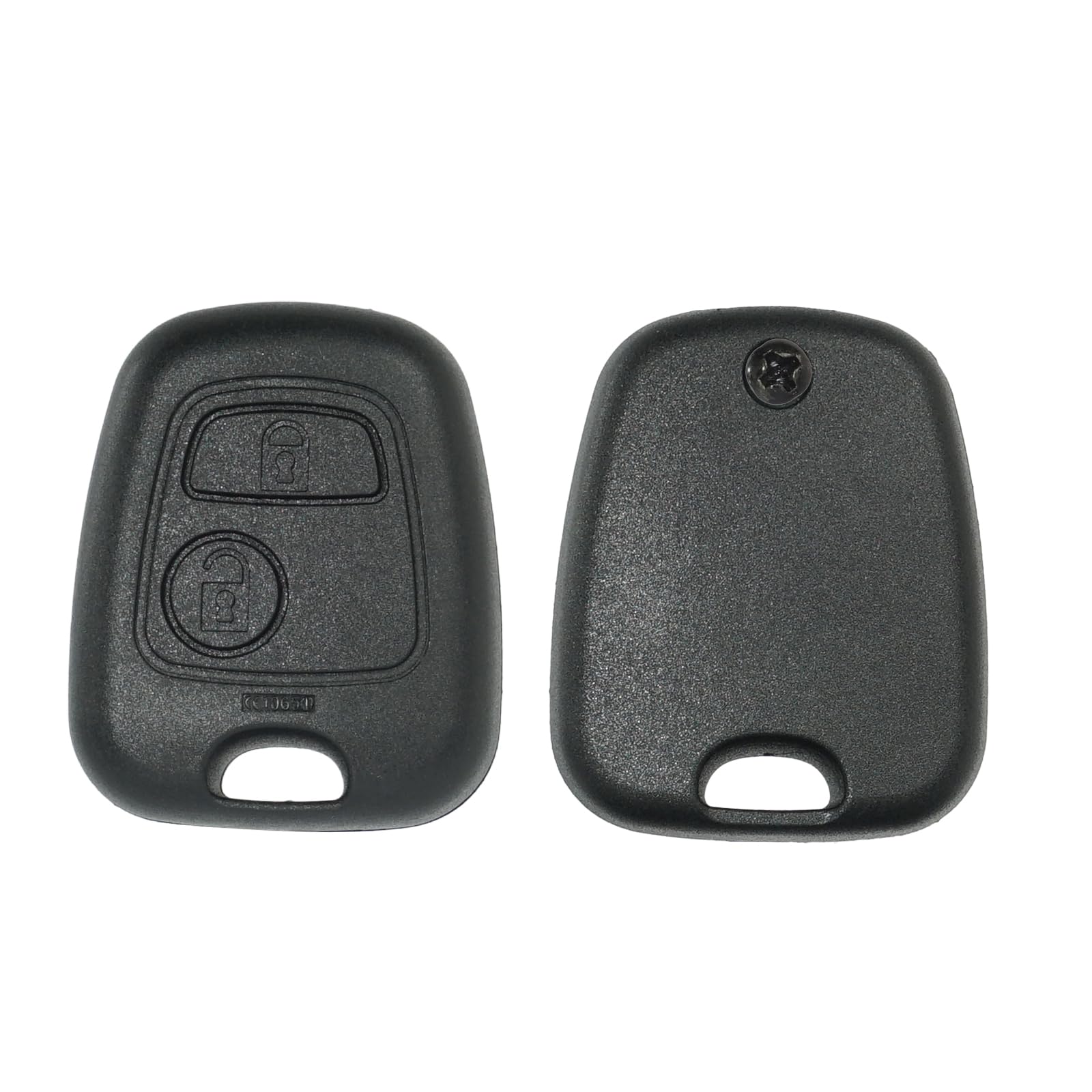 SUPALAND Guscio Chiave di Ricambio a 2 Tasti Per Citroen C1 C2 C3 C4 C5 Peugeot 106 107 206 207 208 307 407 806