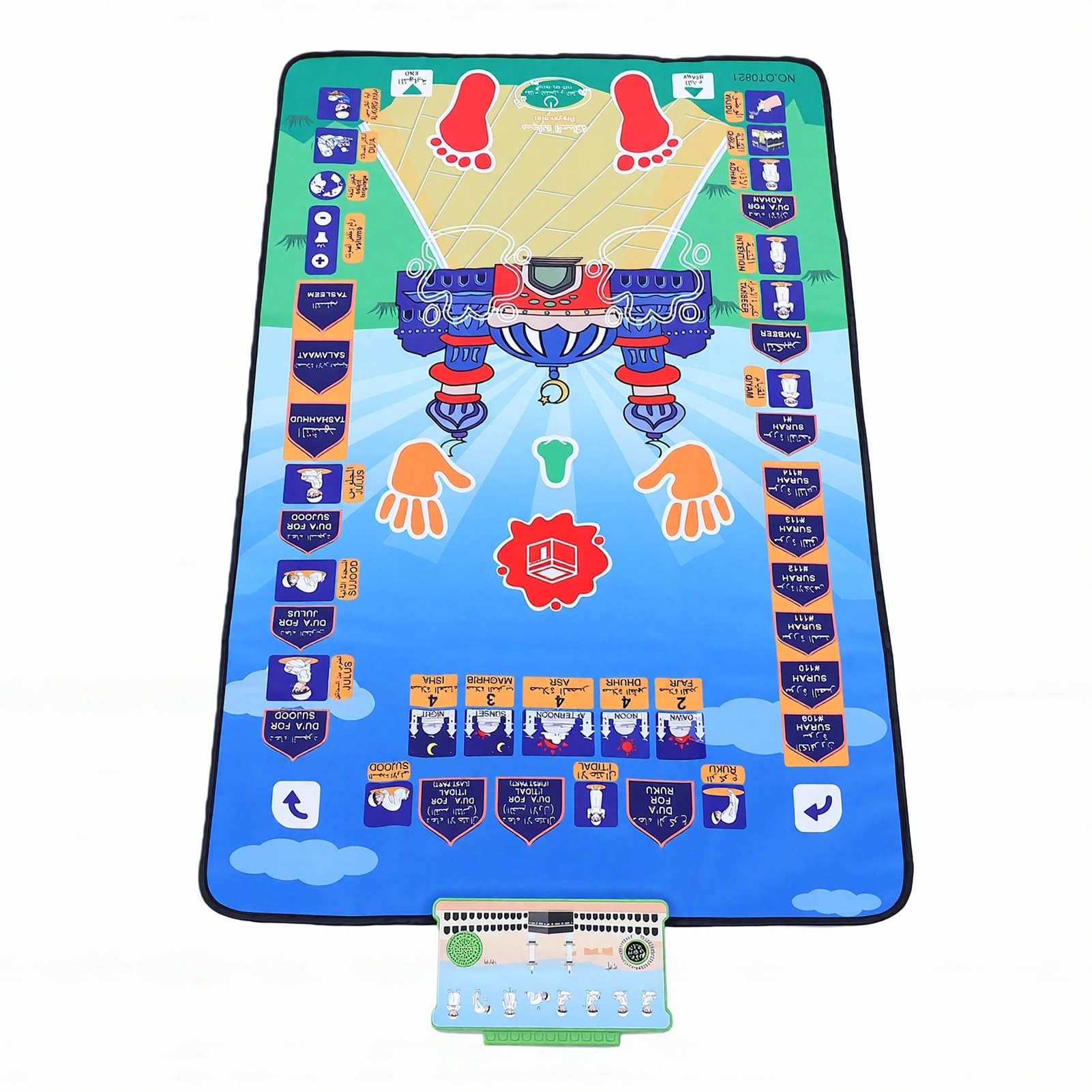 Intelligente Spielteppich für, Zweisprachige Lernmatte, für Kinderzimmer