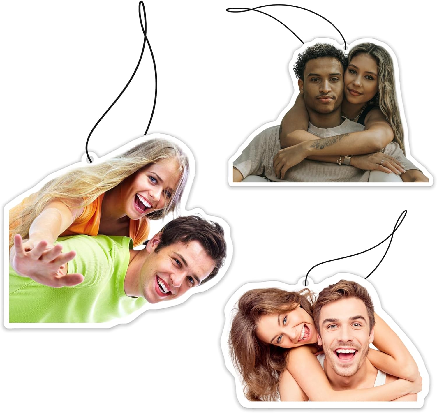 250PCS Custom Couple Car Air Fresheners Personalized Bulk Newlyweds Gifts Customized Bulk Gifts for Wedding Party/Engagement/Proposal Party/Family Day/Anniversary(option 5:250pcs)