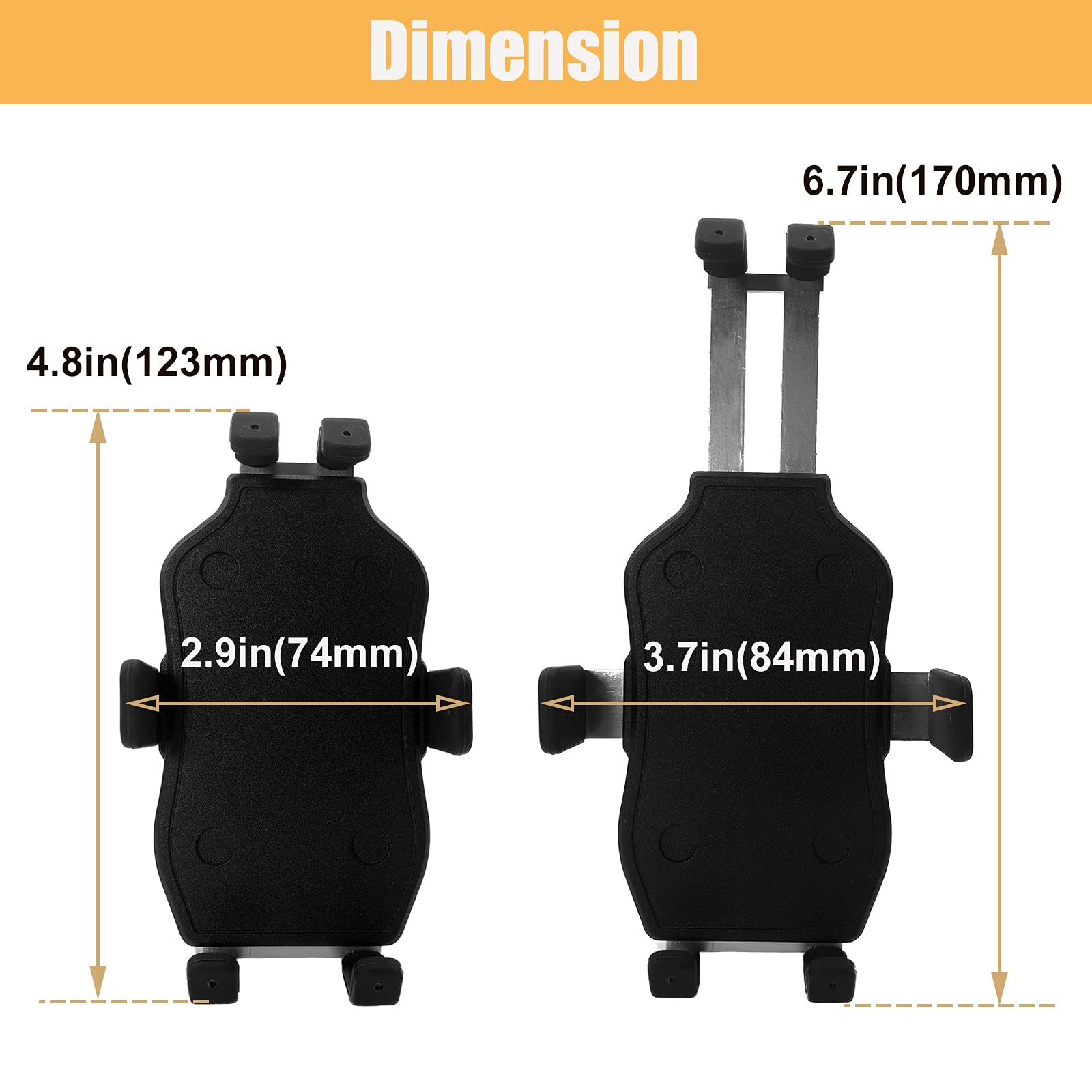 Buy Motorcycle Phone Mount with Charger GPS Navigation Bracket Mobile