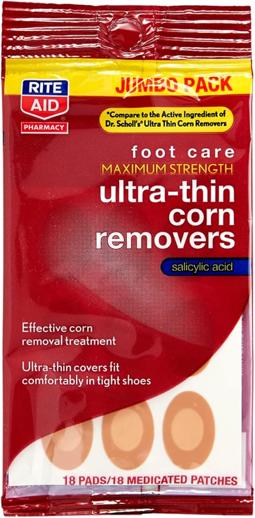 Rite Aid Foot Care Maximum Strength UltraThin Corn