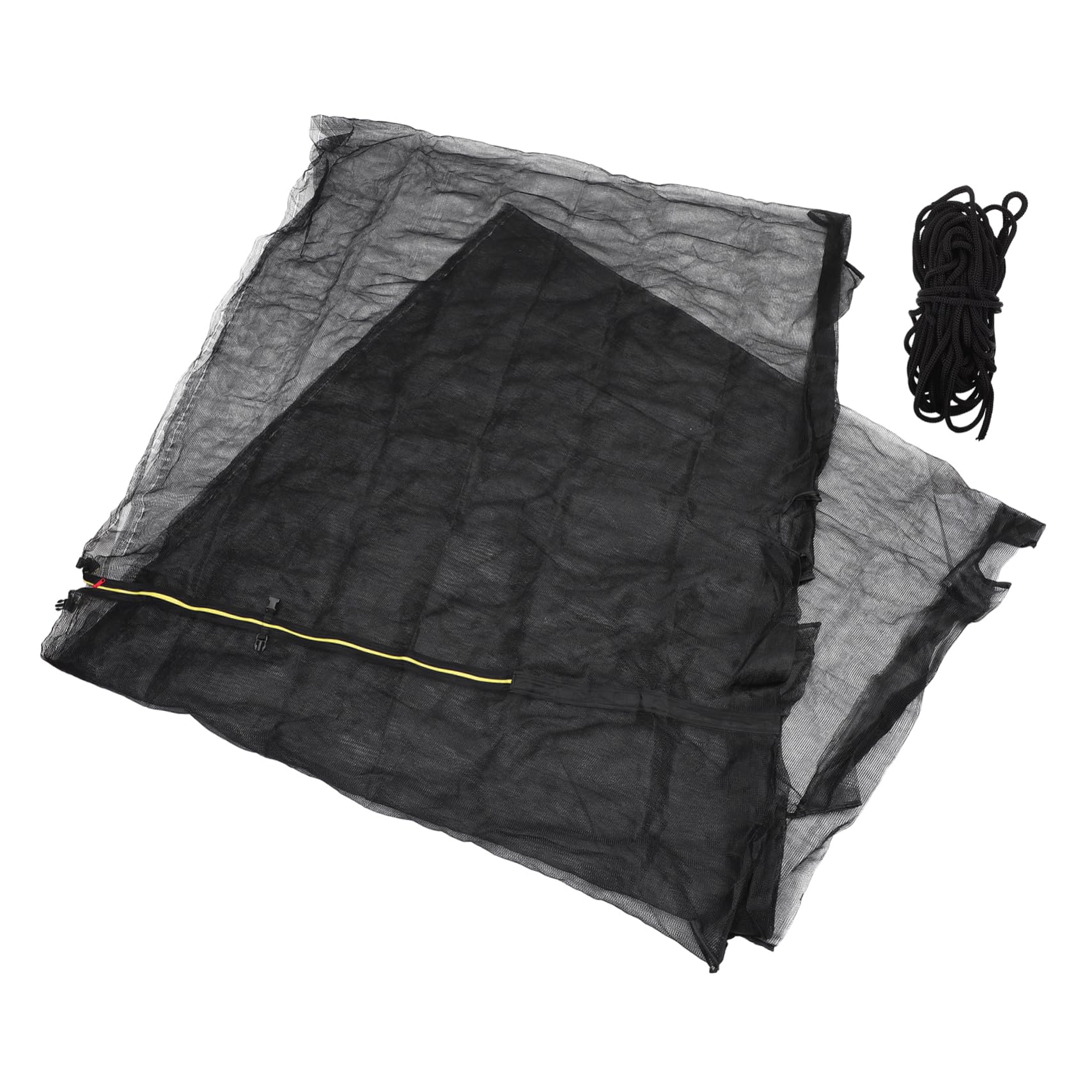 WHAMVOX 1set Trampoline Protective Netting for Enhanced Family Safety Heavy-Duty Material Tear-Resistant Design Replacement for Trampoline Enclosure