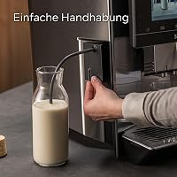 Siemens TZ70001 Tejadapter EQ.700 kávéautomatához, eredeti kiegészítő, mosogatógépben mosható 2