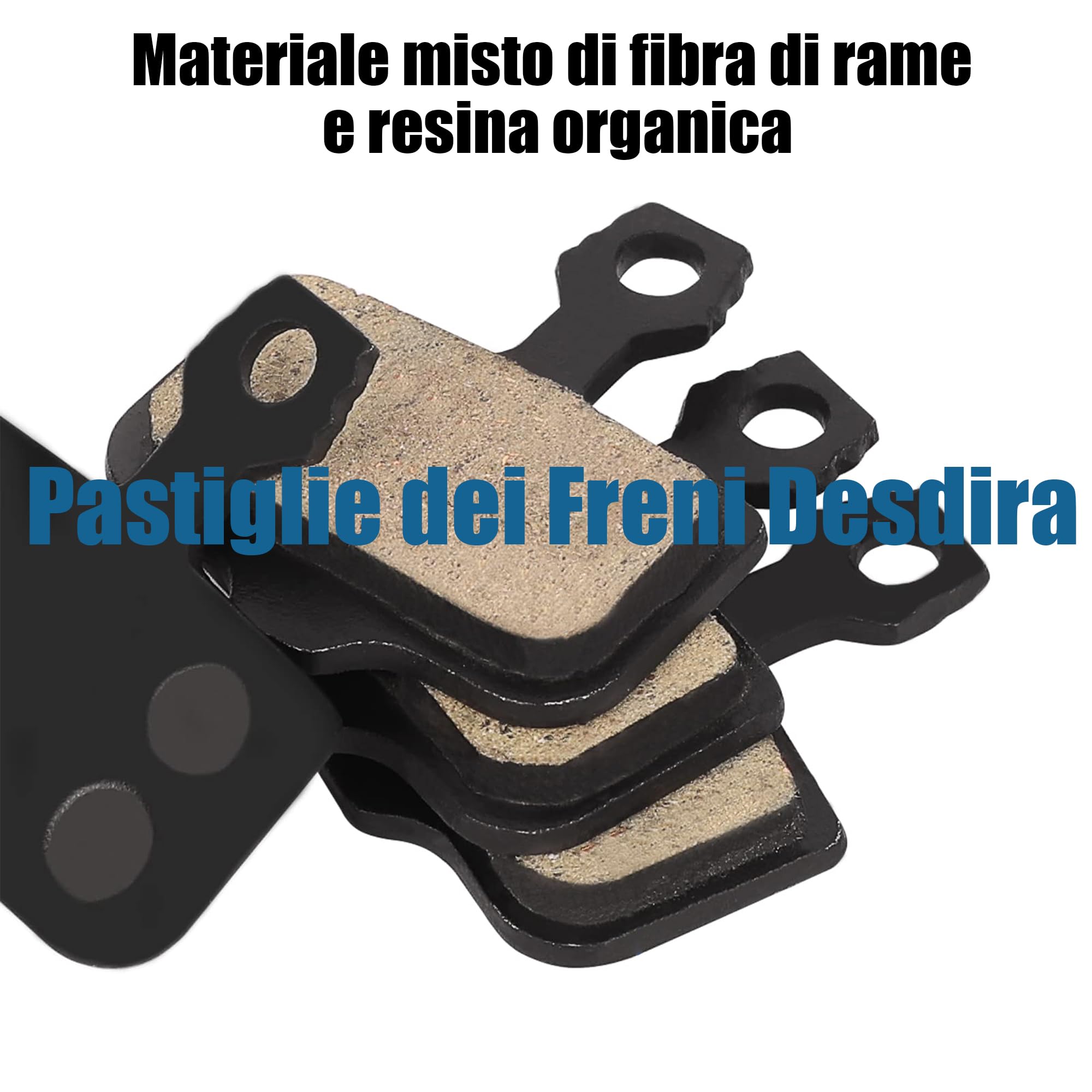 4 Paia Pastiglie Freno a Disco Bicicletta per Avid Elixir e1 e3 e5 e7 e9 Er Cr Mag Xo Xx x7 x9 Xxwc Db3 Db5 Mtb Compatibili Con Freni a Disco Idraulici Nutt