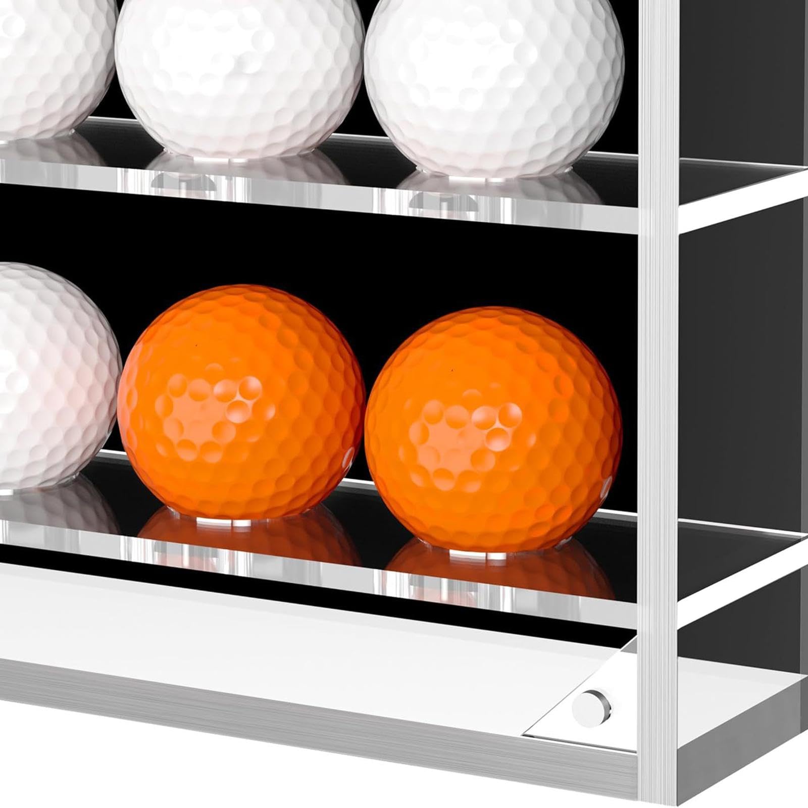 Fenteer Présentoir pour 25 Balles de Golf et de Tennis de Table