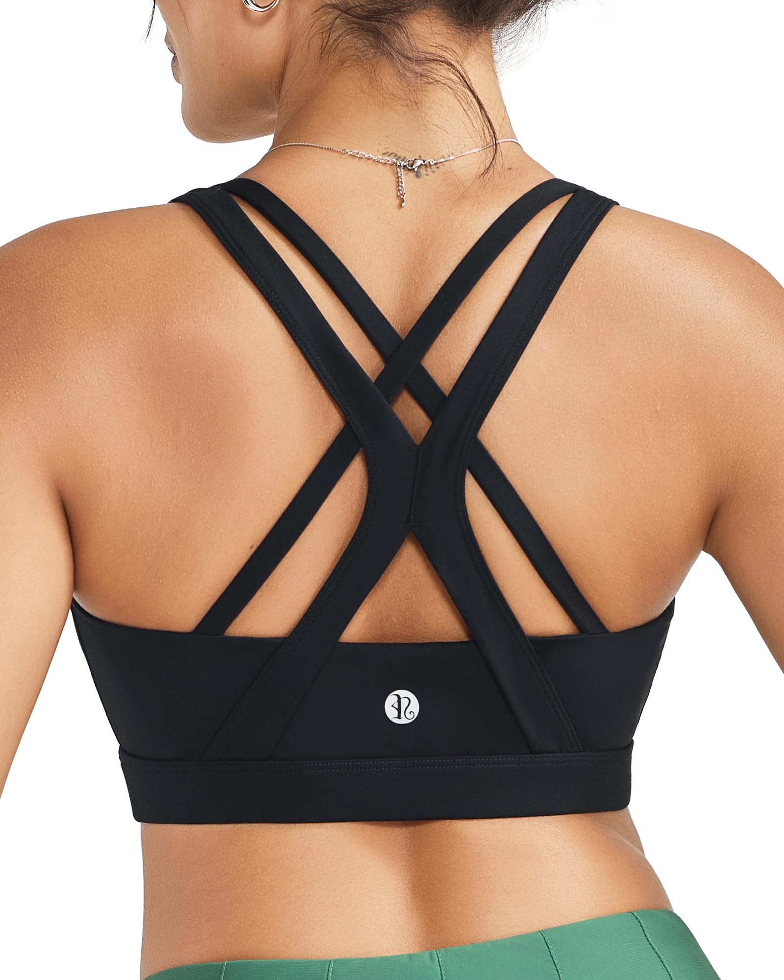 RUNNING GIRL Women's Padded Sports Bra