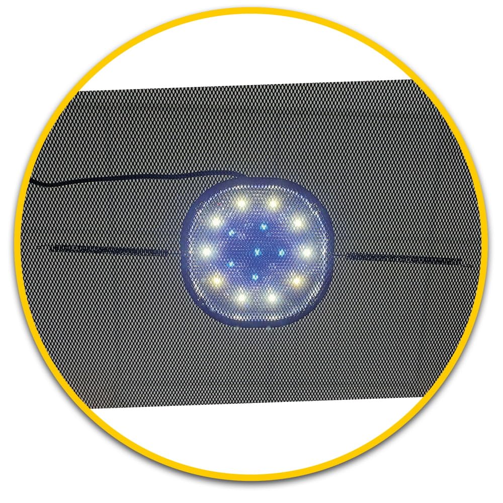 Hobby Terraristik Terra Fix & Easy Nano LED I Iluminación LED regulable para terrarios I Lámpara de terrario con temperatura de color ajustable I Iluminación de terrarios para reptiles, anfibios y