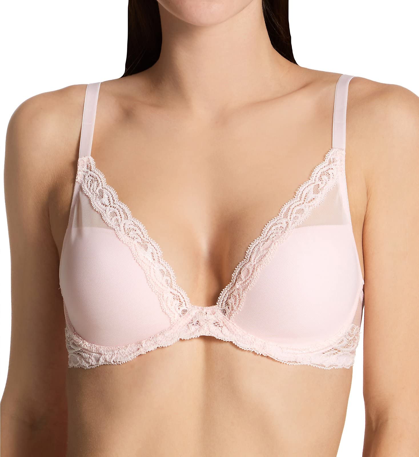 Natori Women Feathers Lace Plunge T-Shirt Bra — view 31