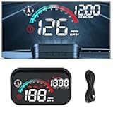 Car Heads up Display for Rolls Royce Phantom 2003-2020 2021 2022 2023 2024 2025, Digital HUD Speedometer, Windshield Screen Projector Vehicle Speed, Automatic Light Sensing Plug and Play