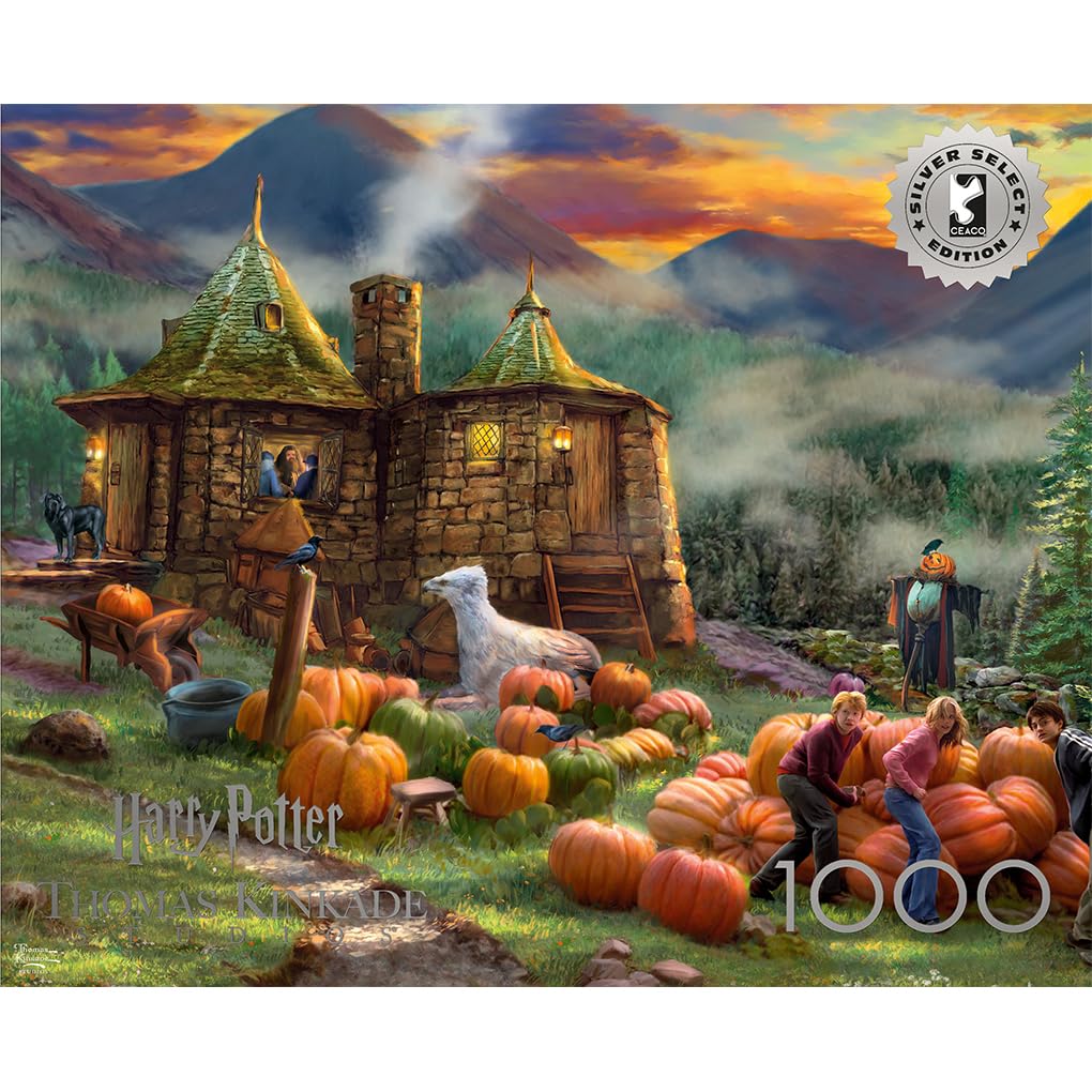Amazon.com: Buffalo Games - Harry Potter Hagrid's Hut - 1000 Piece