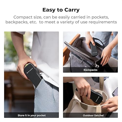 Miniatura 5 de K&F Concept Funda protectora de cardán compatible con DJI Osmo Pocket 3 Creator Combo, funda rígida portátil con forro suave, accesorios de bolsillo