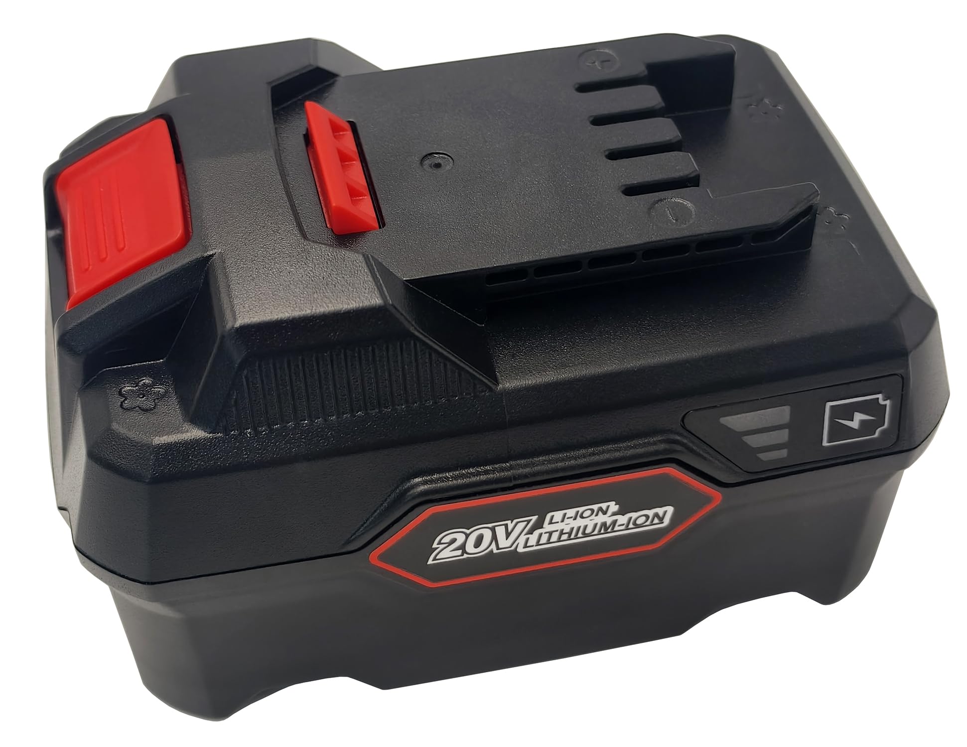 Lot de 2 batteries de rechange 20 V 5 Ah pour Parkside Pap 20 B1 B3 A1 A2 A3, compatible avec Parkside X 20 V et chargeurs PLG 20 A1/C1/C3/A3