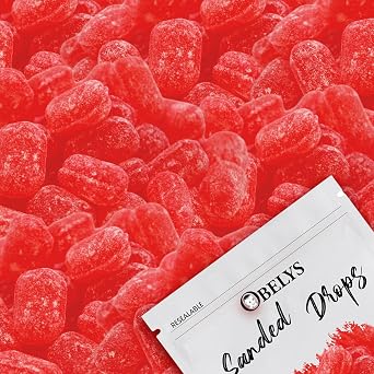 Anise Flavor Sanded Candy Drops, 3lb bag, Old Fashioned Hard Candies with Sugared Coating