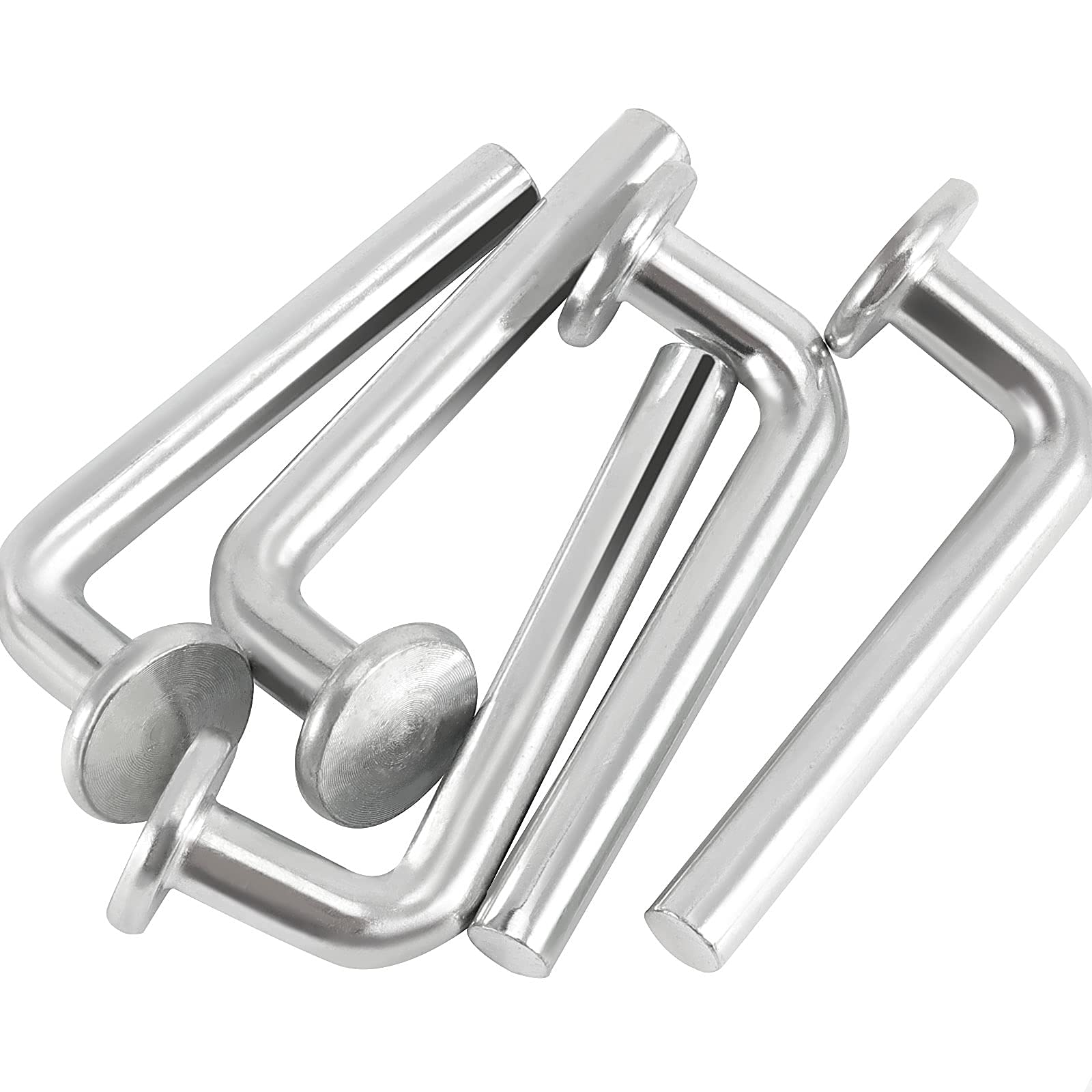 Pallet Rack Drop Pins - 100 Pack M7 Safety Bolts -6