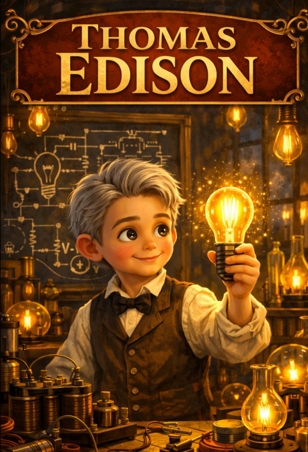 Thomas Edison: O menino que não desistia de tentar (MENTES BRILHANTES)