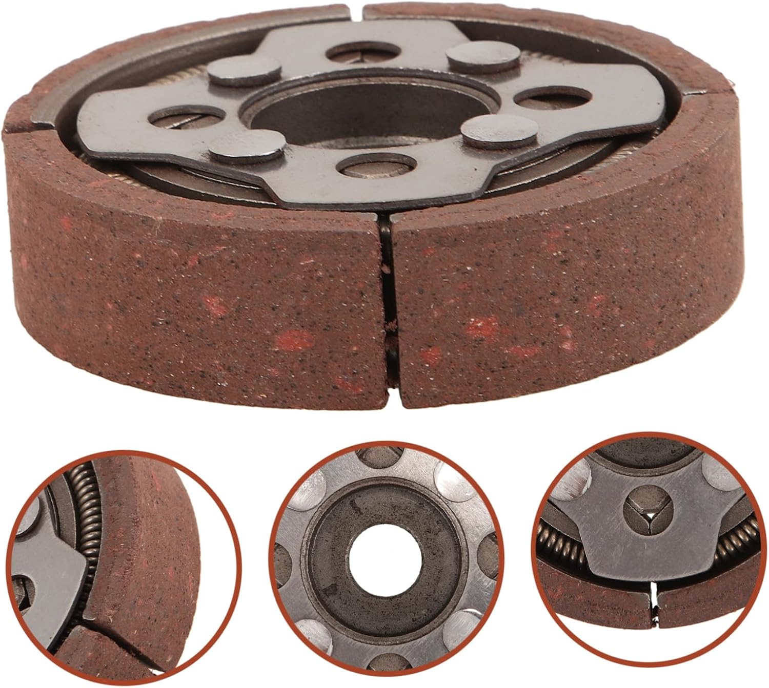 Yardwe Micro Tiller Clutch for Enhanced Productivity Durable Tiller Friction Clutch Efficient Mini Cultivator Replacement Component Reliable Performance for Micro Tiller Use