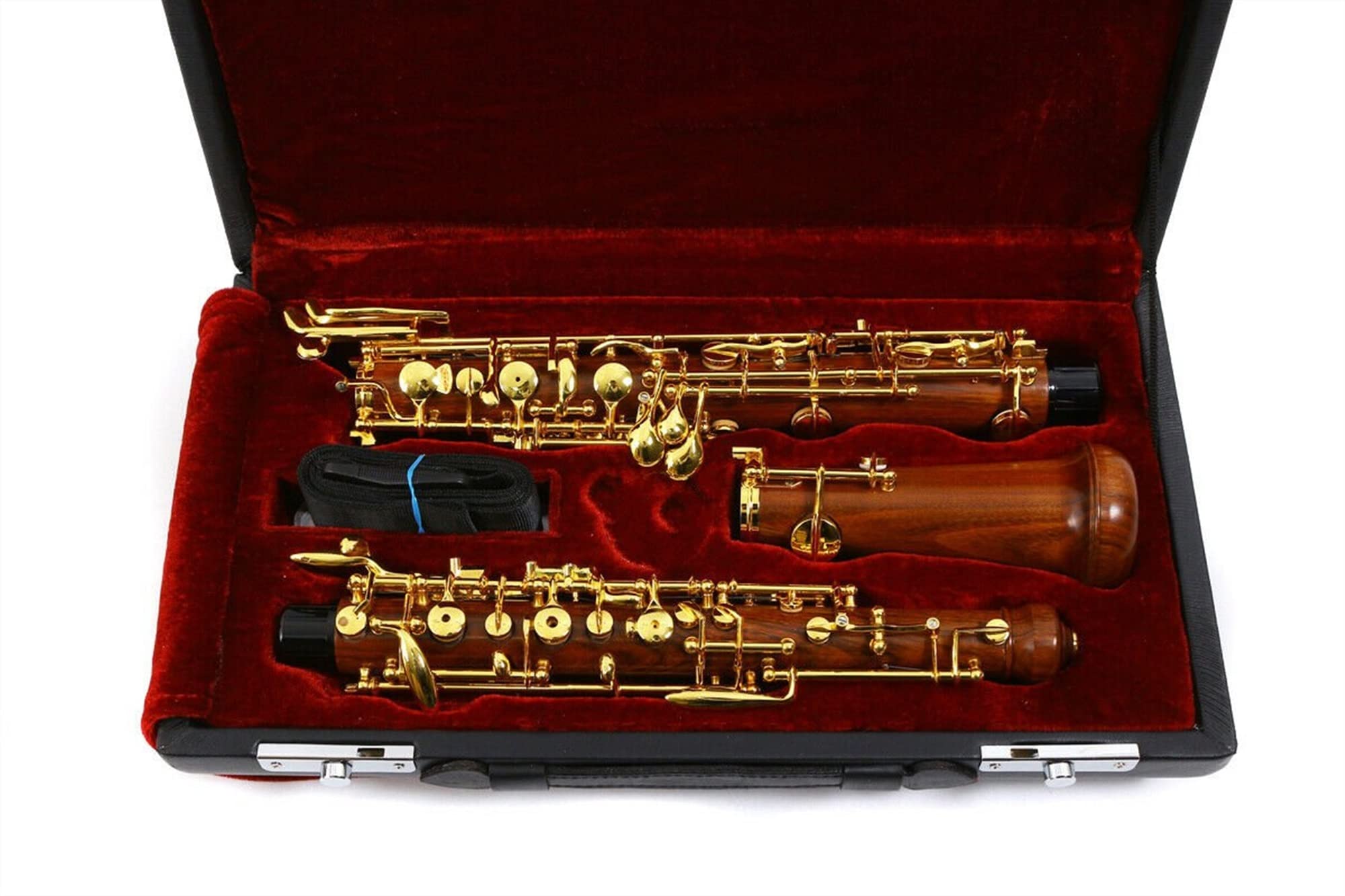 Strumento Oboe Nuovo Oboe C Tone Body Body Golden Key Silver Plated Profession Sound Wooden Principiante di Oboe