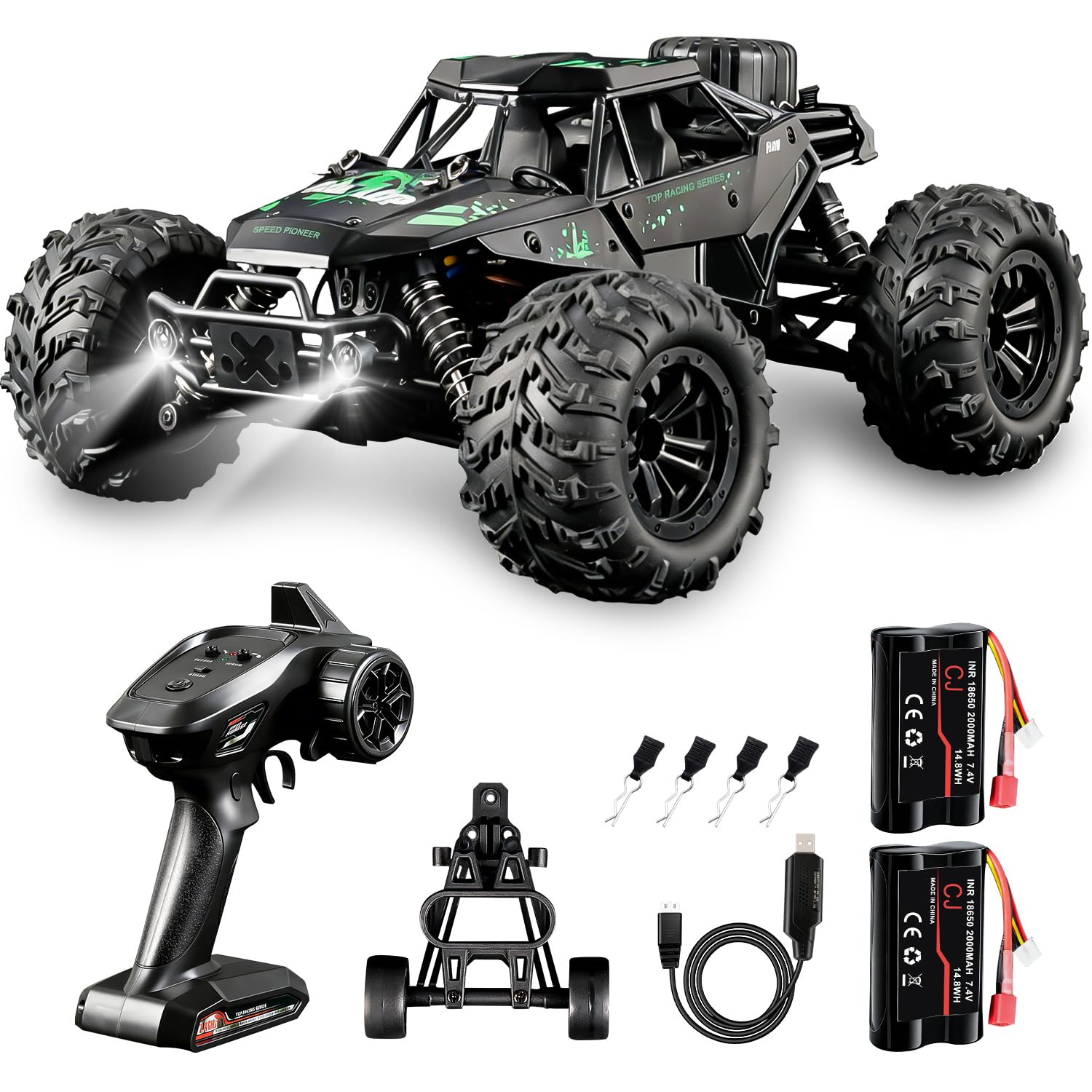 Fast Remote Control Car RC Cars 1 16 4WD High Speed Motor for Adults 30 KPH 2 4GHz