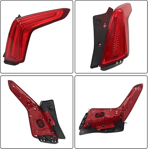 Miniatura 7 de WFLNHB Reemplazo del conjunto de luz trasera derecha para la lámpara de freno trasera del lado del pasajero Cadillac XT5 2017-2021 GM2805125