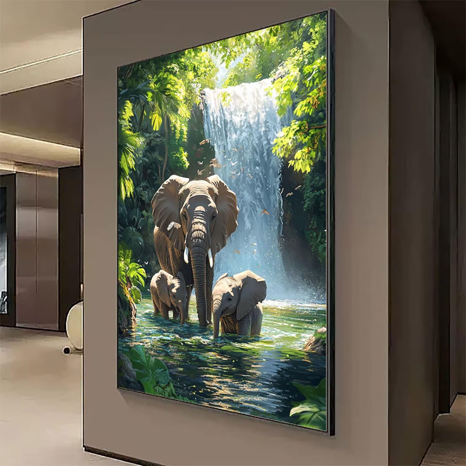 Kabina do malowania diamentami kompletny zestaw, DIY Japonia malarstwo diamentowe duże 120 x 90 cm, 5D diamenty kryształowy haft krzyżykowy zestaw artystyczny, DIY obrazy diamentowe malowanie
