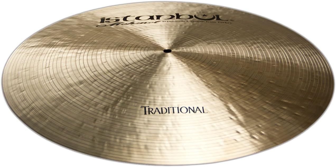 Istanbul Mehmet Cymbals Traditional Series RF-SZ19 19-Inch Flat Ride Cymbals