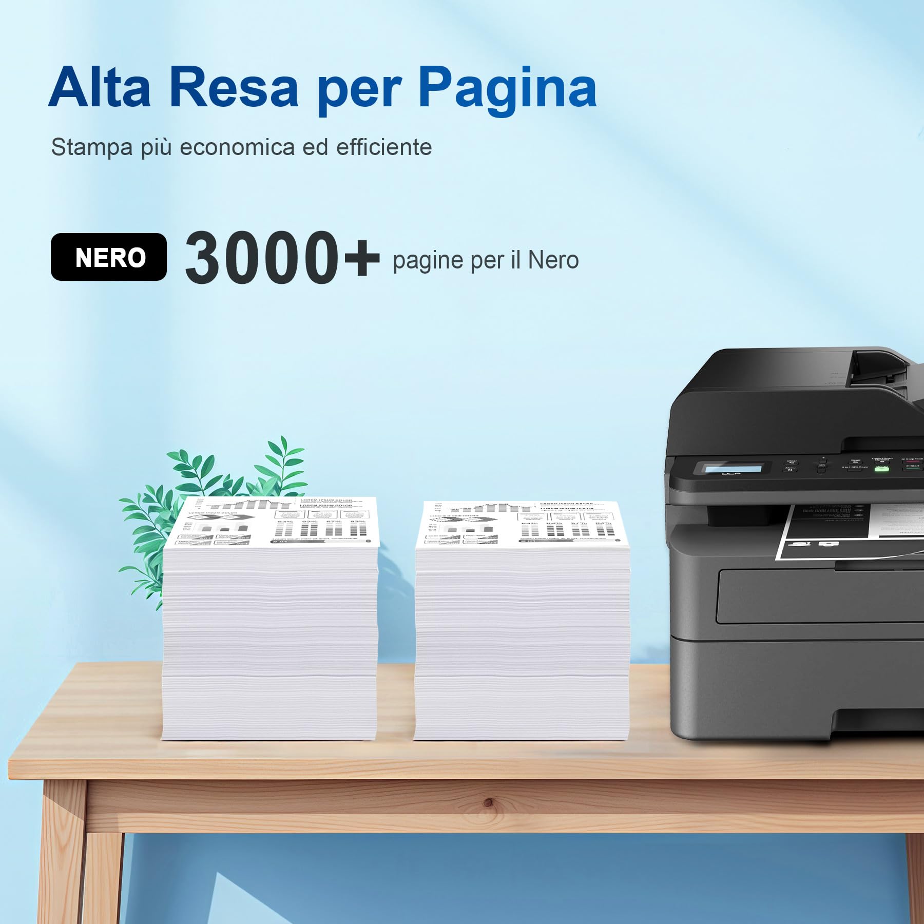 TN2510 TN2510XL TN 2510 TN-2510 XL 2510XL DCP-L2620DW DCP-L2627DWE Toner | Compatibili per Brother HL-L2400DWE MFC-L2800DW MFC-L2827DWXL DCP-L2665DW MFC-L2835DW HL-L2445DW DCP-L2620DW DCP-L2660DW