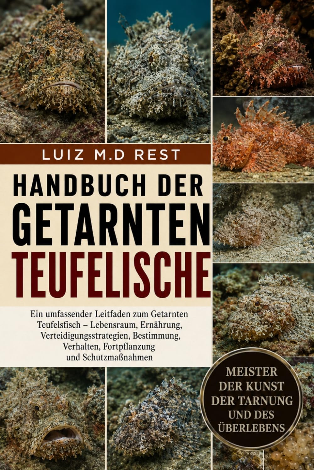 HANDBUCH DER GETARNTEN TEUFELISCHE: Ein umfassender Leitfaden zum Getarnten Teufelsfisch – Lebensraum, Ernährung, Verteidigungsstrategien, Bestimmung, Verhalten, Fortpflanzung und Schutzmaßnahmen