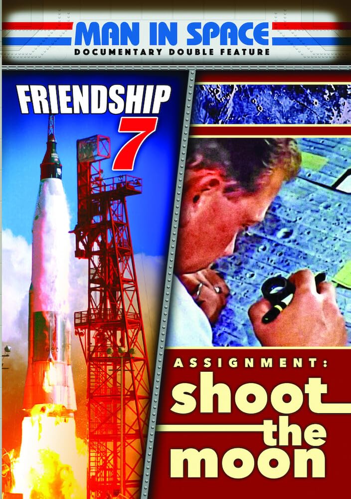 Documental Man in Space DVD histórico de la carrera espacial con Friendship 7 en formato USA
