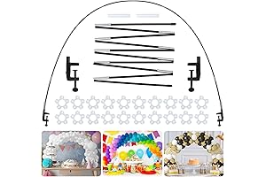 RUBFAC Small Balloon Arch Kit for Table