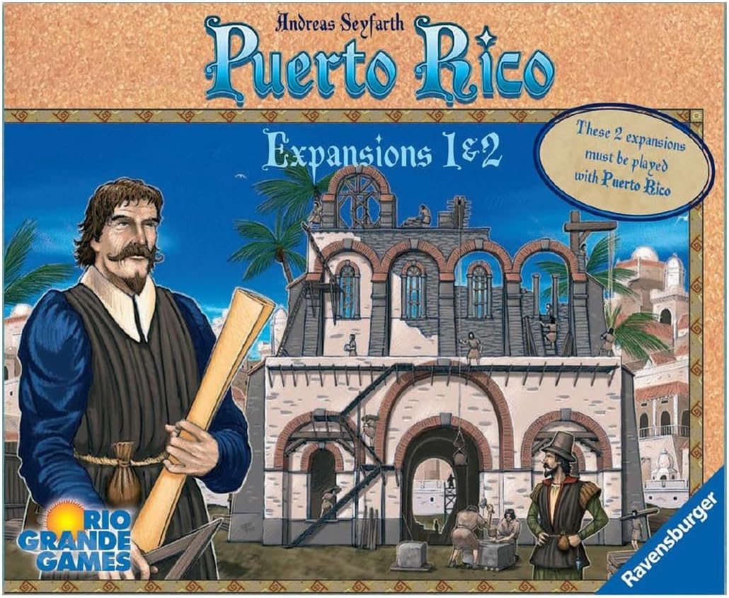 Rio Grande Games RIO565 Puerto Rico Expansions 1 & 2