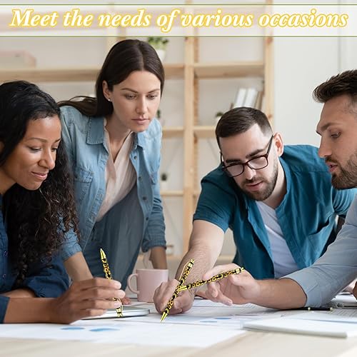 Miniatura 4 de Yexiya 100 bolígrafos de girasol, bolígrafos de clic reutilizables, retráctiles, regalos de fiesta de girasol, tinta negra, punta media de 0.039