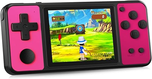 Miniatura 8 de Beico Juegos de mano para niños de 32 bits precargados, 139 videojuegos, juguetes electrónicos portátiles con batería recargable de pantalla IPS de
