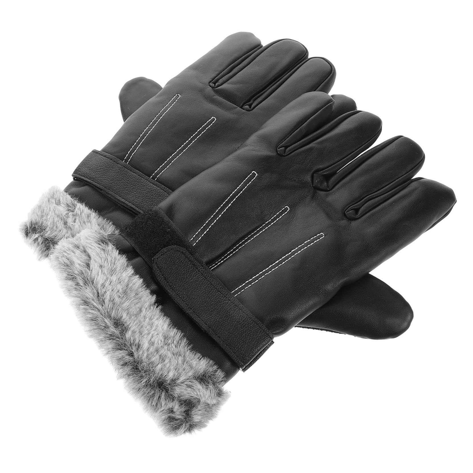 FUNOMOCYA Waterproof Gloves for Men Thermal Winter Gloves Touch Screen Ideal for Skiing Hiking and Outdoor Activities