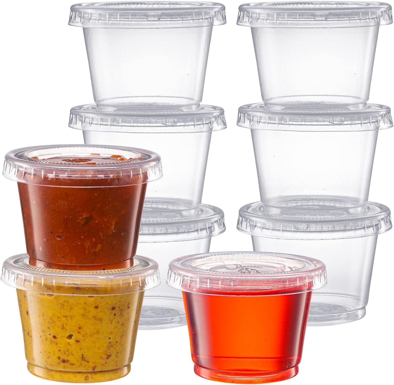 Pantry Value [Case of 2,000 1 oz. Clear Disposable Plastic