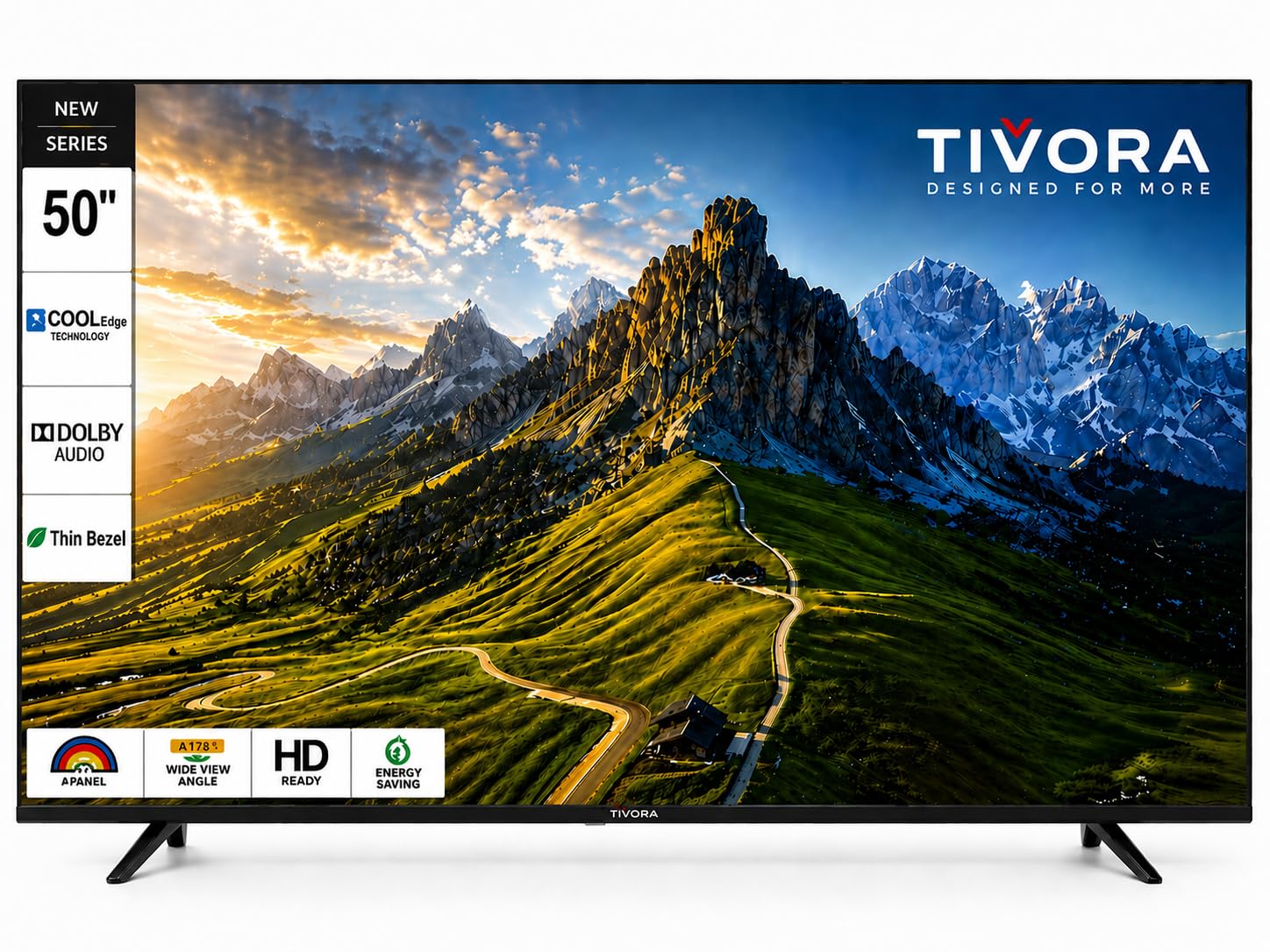TIVORA 50 inch (127cm) webOS | Voice Remote | 4K | | Frameless Design | 24W speakere | Built-in WiFi |-image-37