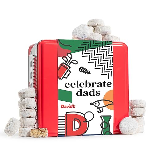 Miniatura 10 de David's Cookies Regalo para el Día del Padre, galletas Gormet con sabor a mantequilla y pecanas crujientes, deliciosa cesta de regalo ideal