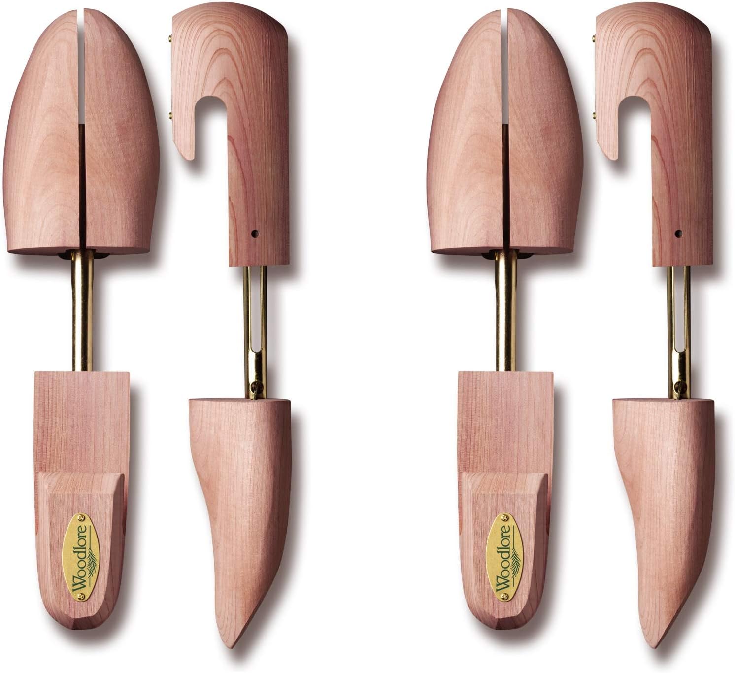 Women’s Shoe Trees (2 Pairs) Combination, Aromatic Cedar Wood, USA Made