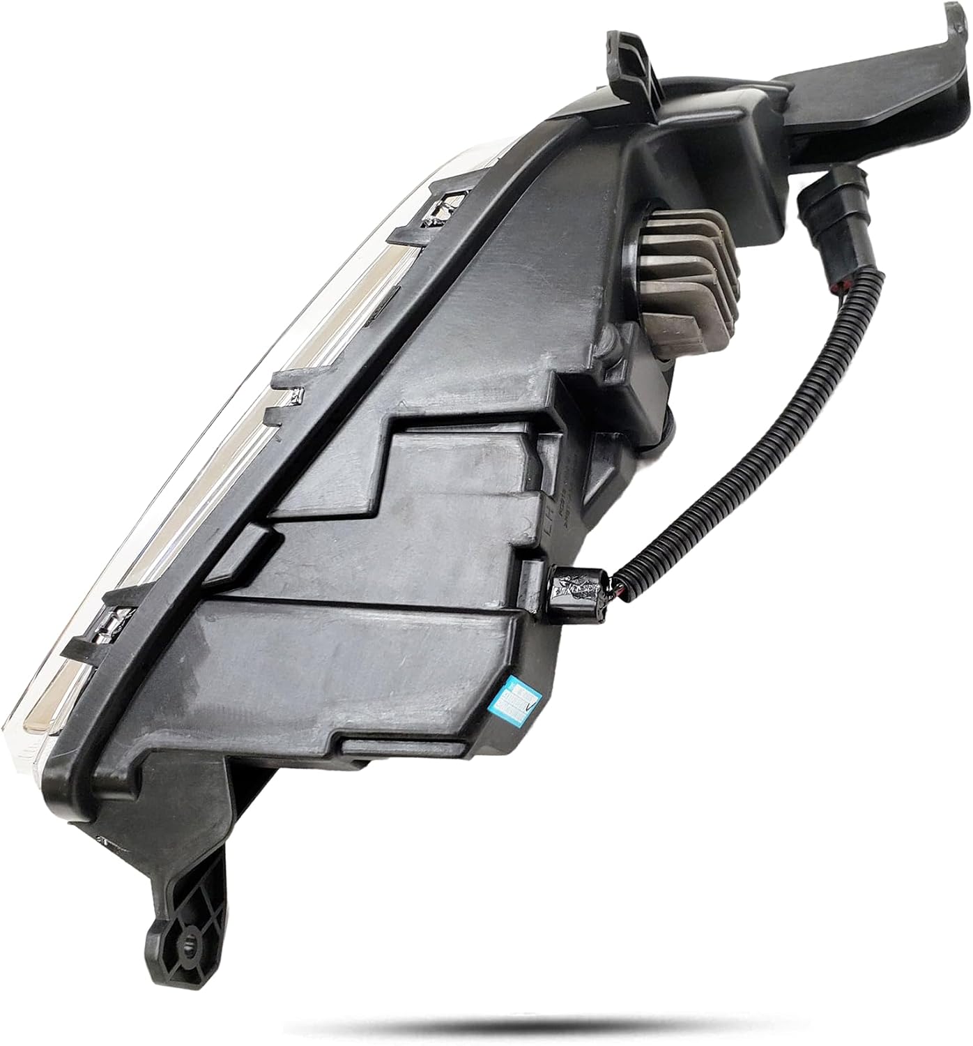 Built-in LED Fog Lights Compatible with 2017-2018 Ford Fusion (include Switch, Bezels, Wires)