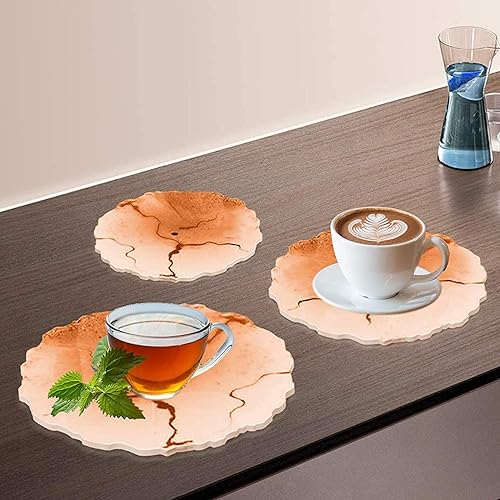 Miniatura 4 de Hsxxf - Moldes de soporte para tartas de 3 niveles para resina, molde de bandeja de resina de silicona para tartas de resina epoxi con un juego de