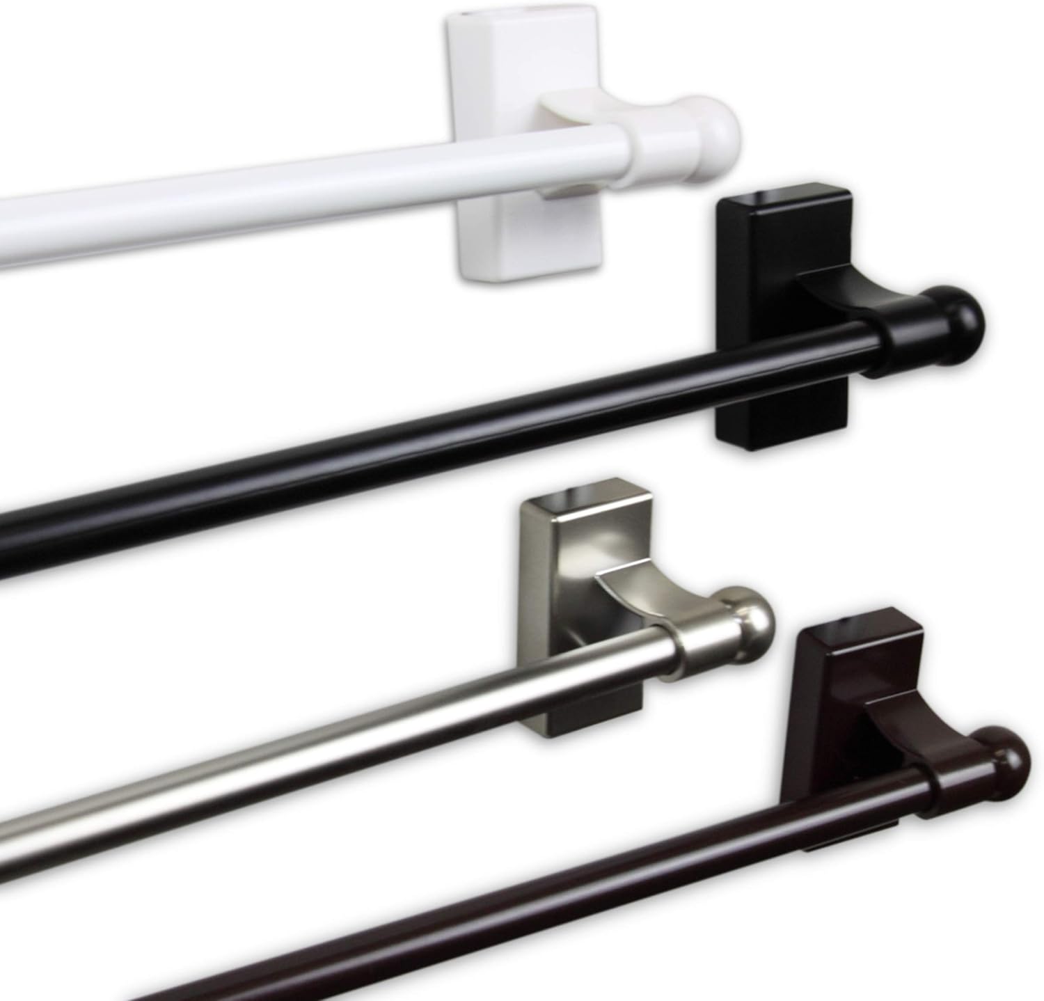 Rod Dessyne Magnetic Rod 7/16 inch 48-84 inch - Black 48-84 inch Black