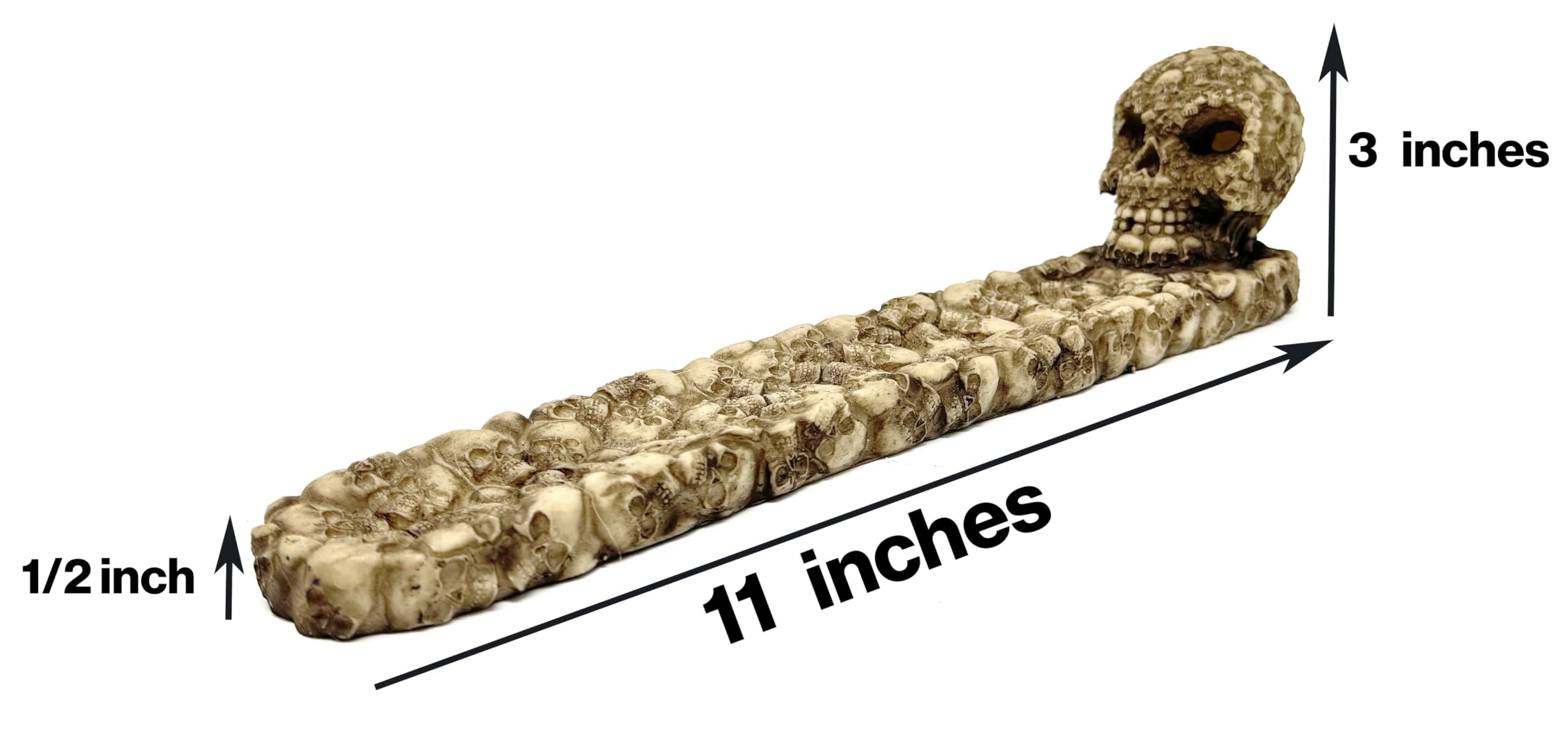 Amazon.com: Gothic Incense Holder for Sticks Skull Incense Burner