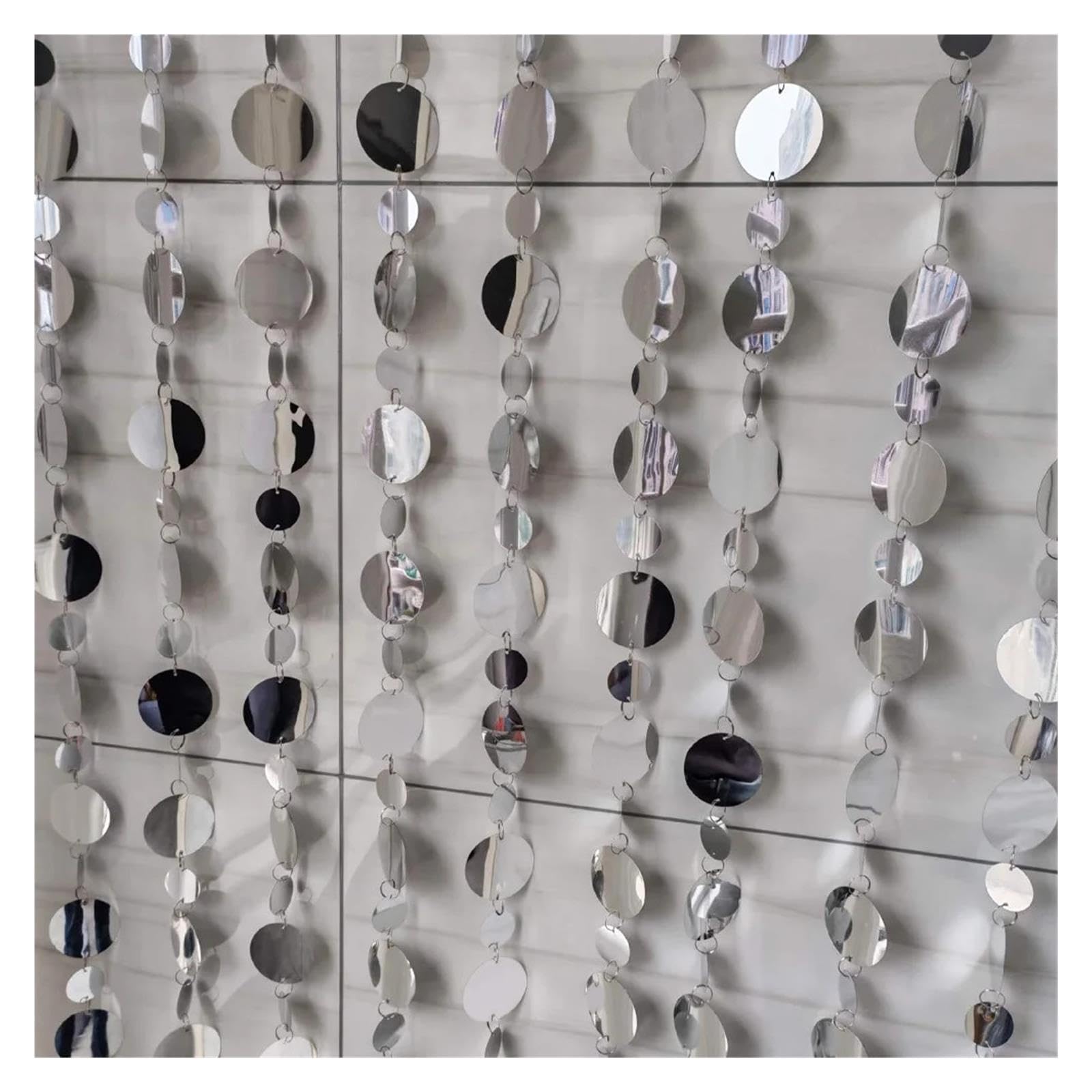Mur de Fond Gland Paillettes Rideau Perles