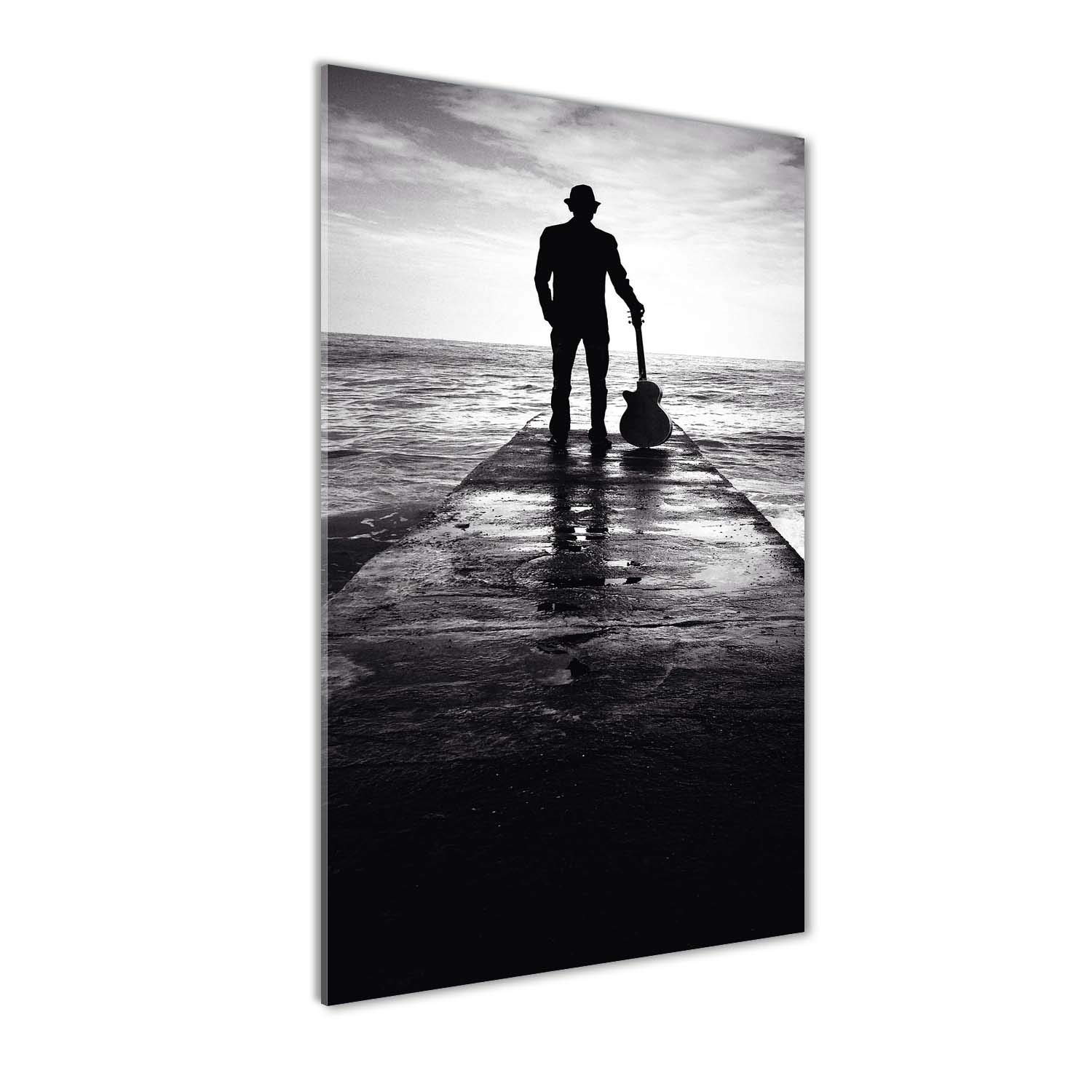 Image sur verre 60x120 cm guitare pour sublimer la cuisine et le salon