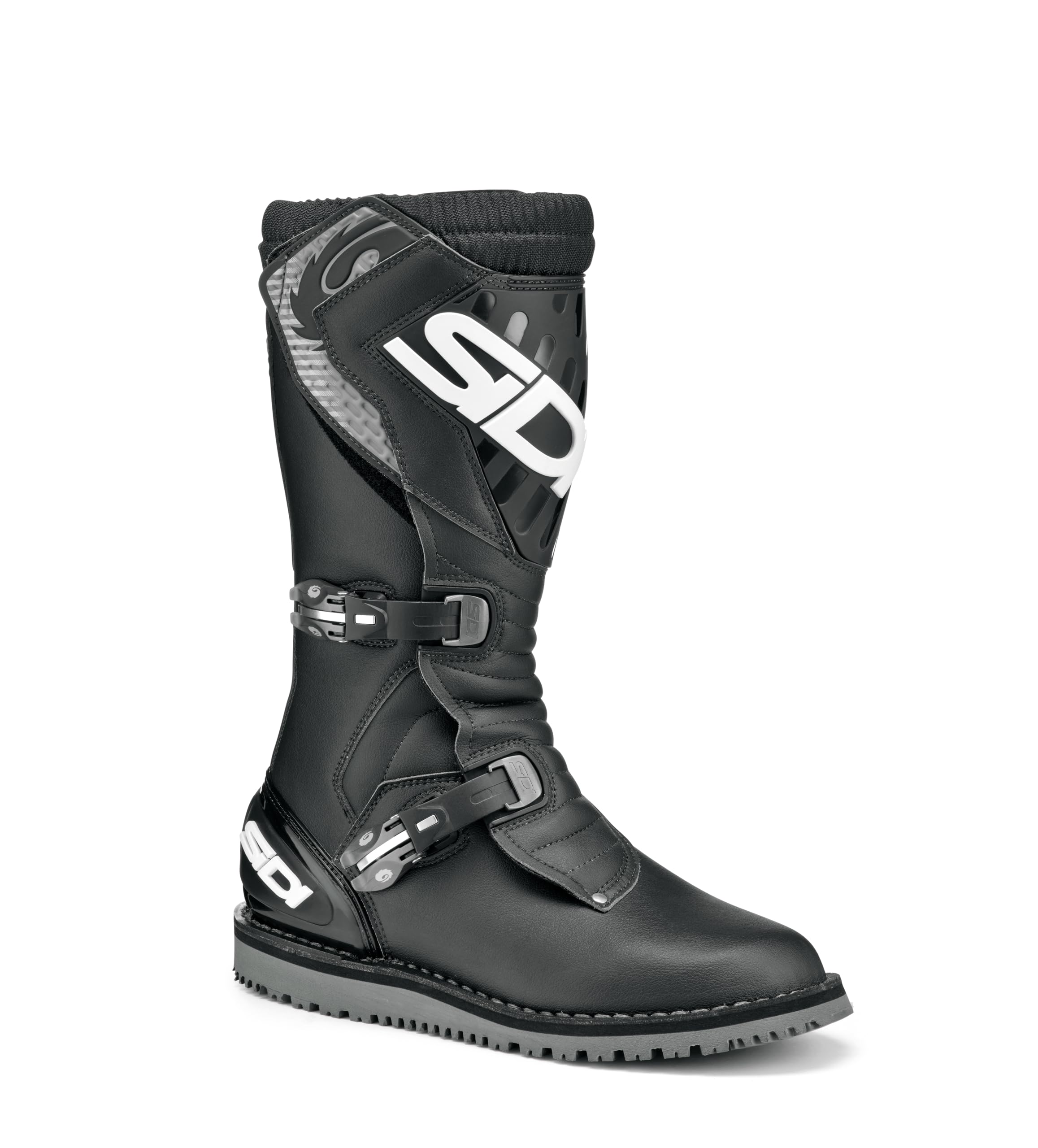 Sidi Trial Zero.2 Motorcycle Boots (Black, 8.5/42)