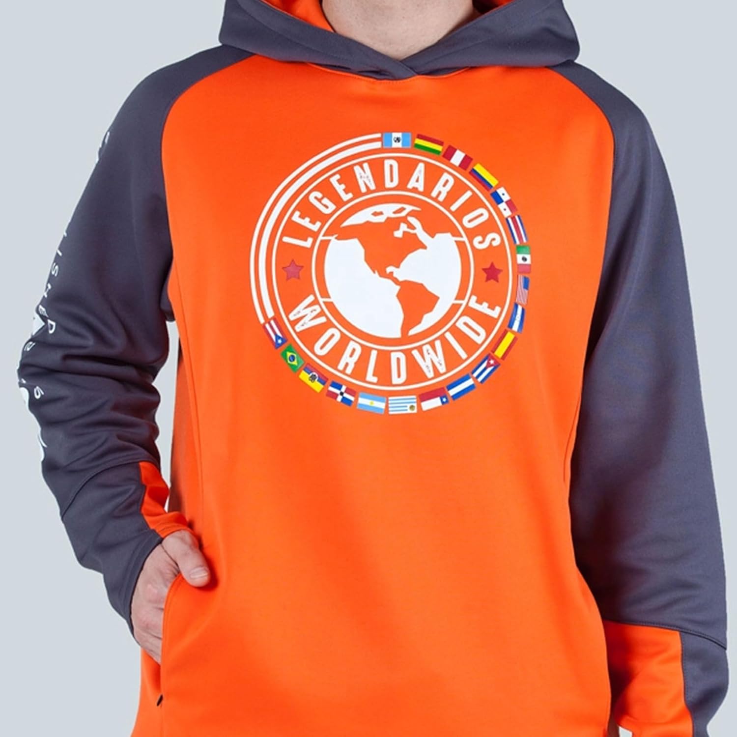 LEGENDARIOS Countries Hoodie Jacket – Men’s Long Sleeve – Premium 100% Cotton Knit Fabric – 2025 Edition.