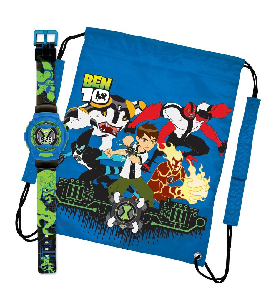 Ben10 Kids Draw String Bag And Watch Set 24820seta Desertcart INDIA