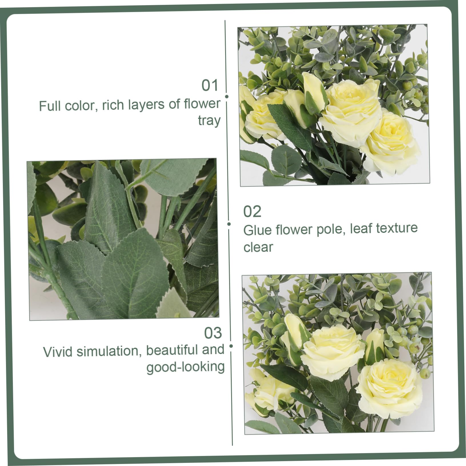 STOBAZA 2stücke Gelber Simulierter Blumenstrauß Für Hochzeiten Dekorative Brautblumen Für Fotos Und Raumgestaltung Kunstblumenstrauß Für Zuhause Büro Und Feierlichkeiten