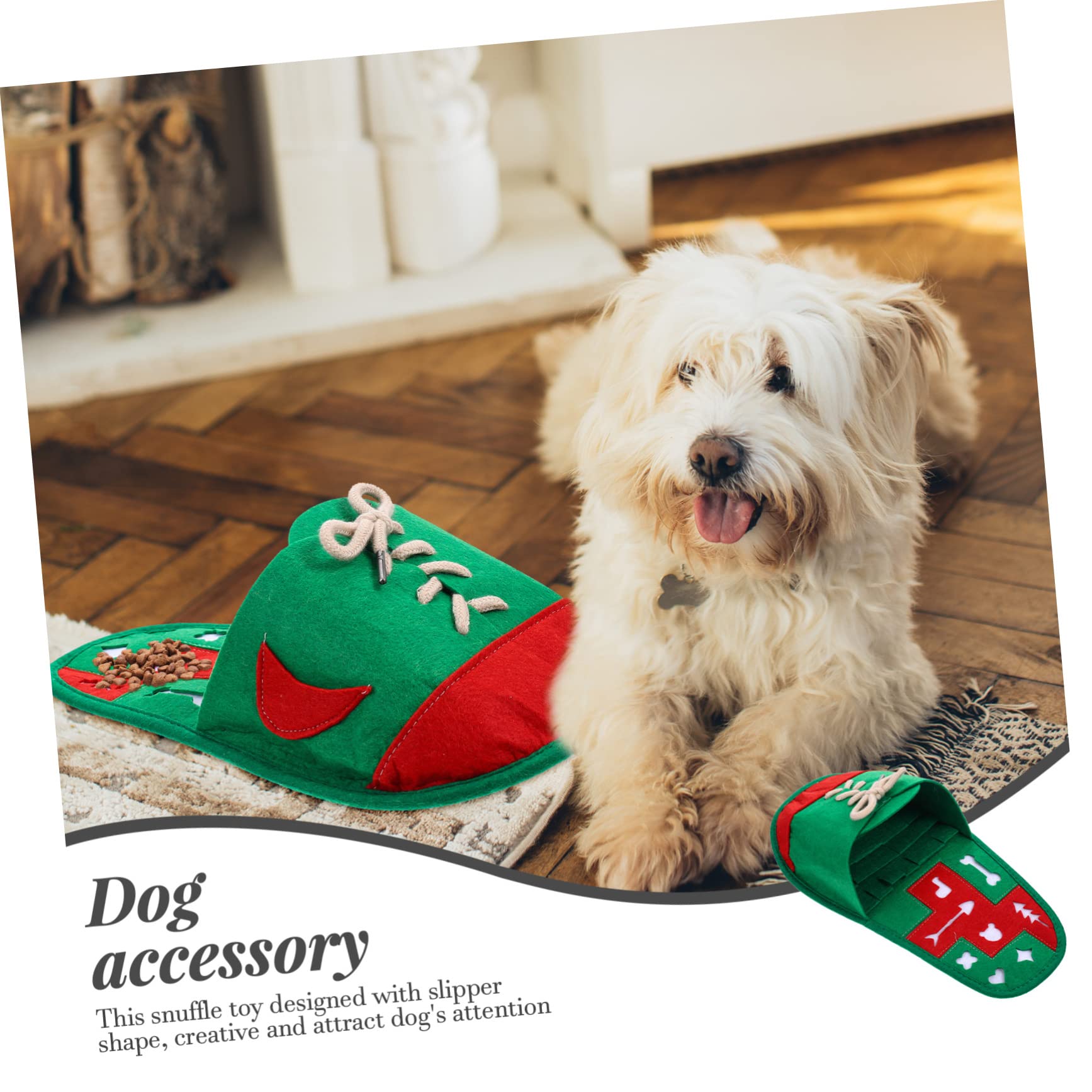 Sosoport 3 Piezas Juguete para Mascotas con Fugas Estera De Gato De Juguete Accesorio para Perros Juguete Cerebral Suministros para Perros Tela De Fieltro Perro Mascota