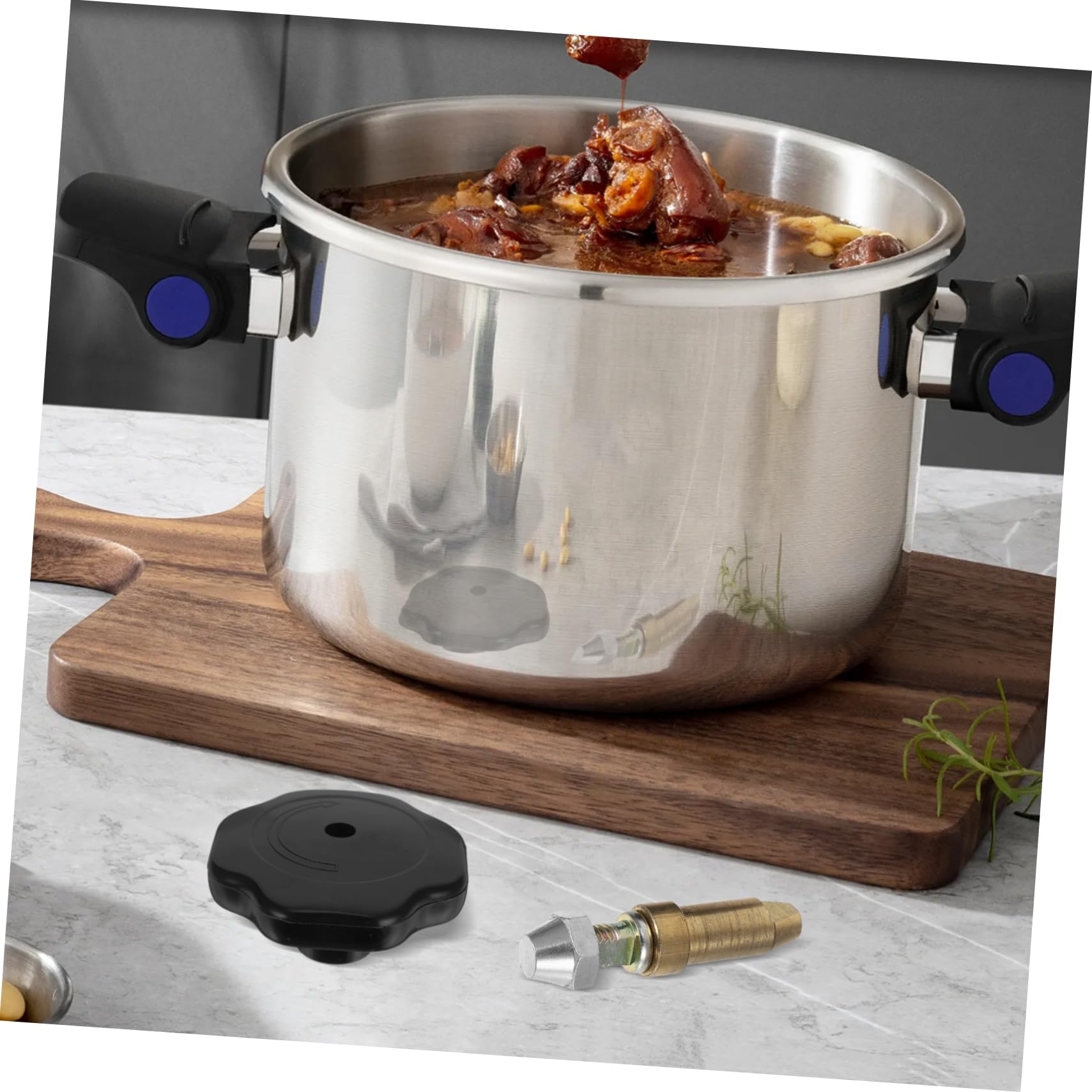 3 Juegos Válvula de Seguridad Olla Presión Válvula de Cocción Accesorio de Cocina Duradero Instalar