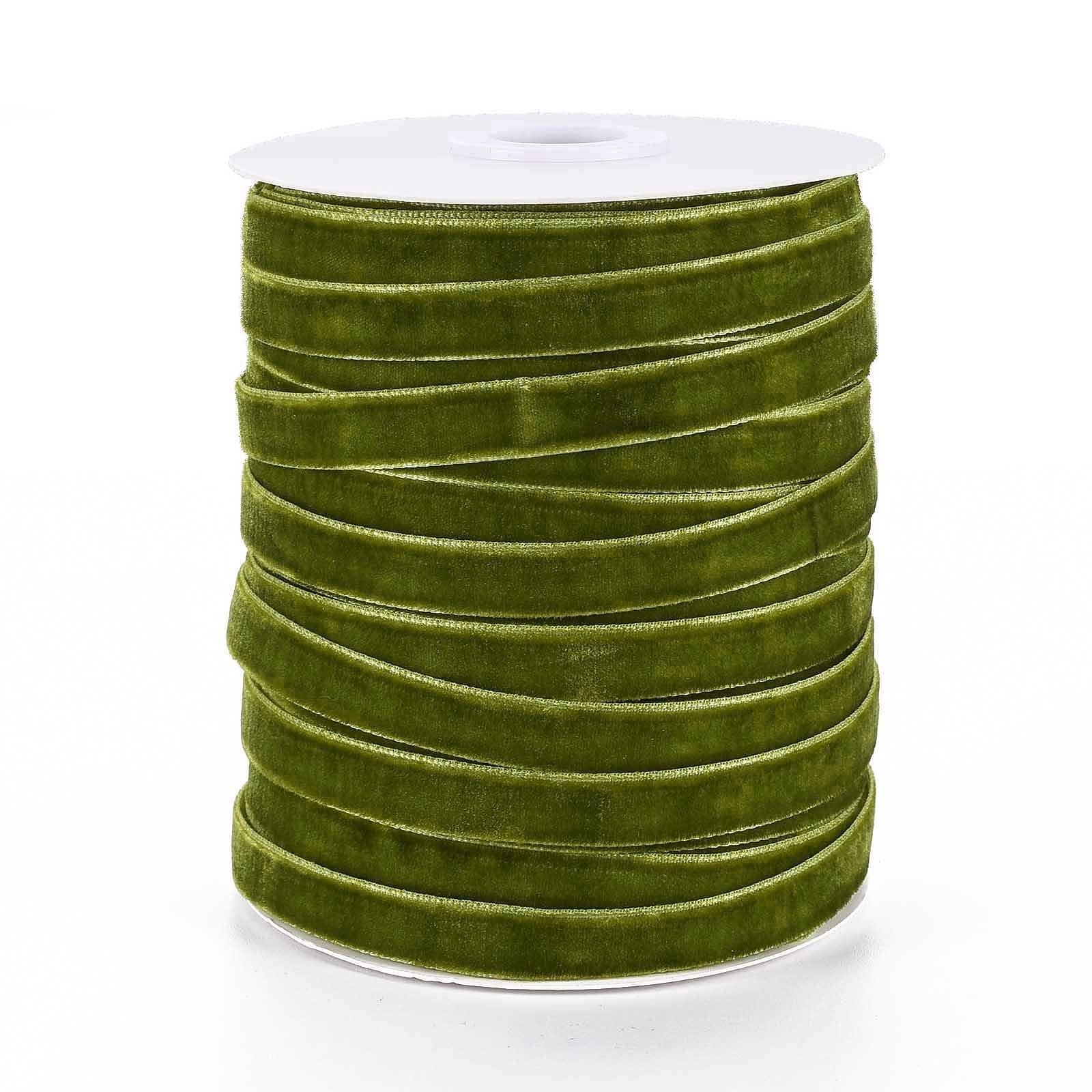 Graues Samtband 3mm X 45m - Einseitiges Satinband Für DIY Basteln